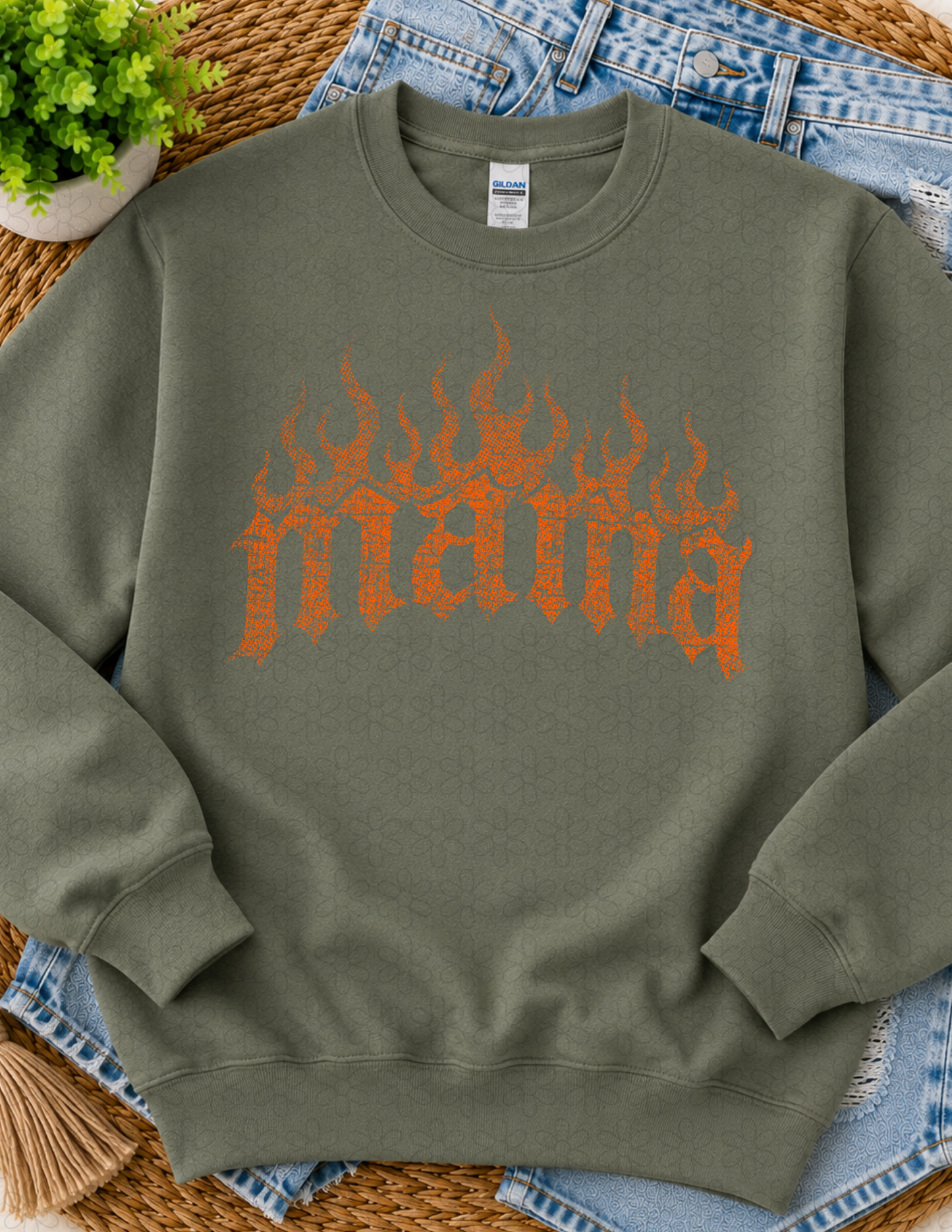 Mama Flame (Multiple Colors) Completed Tee