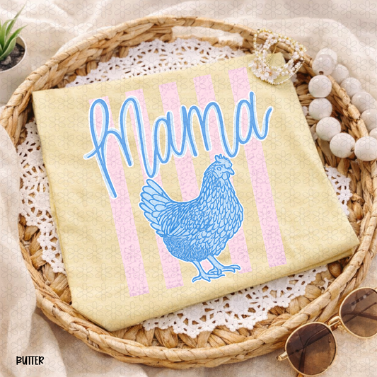 Mama Hen Completed Tee