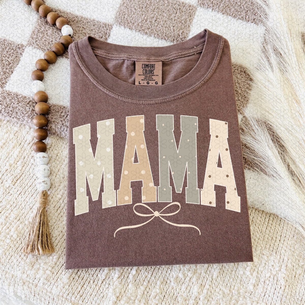 Mama Ploka Dot Completed Tee