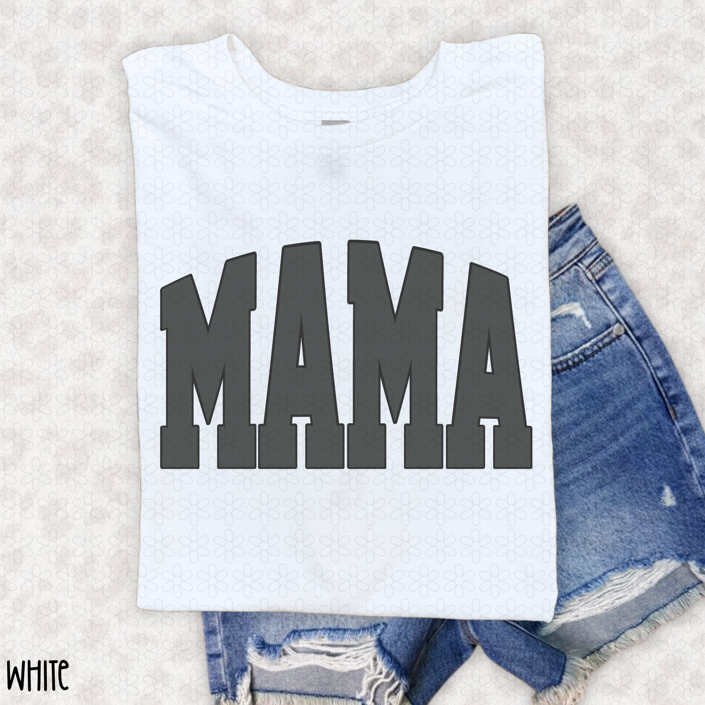 Mama Varsity (Multiple Colors) Completed Tee