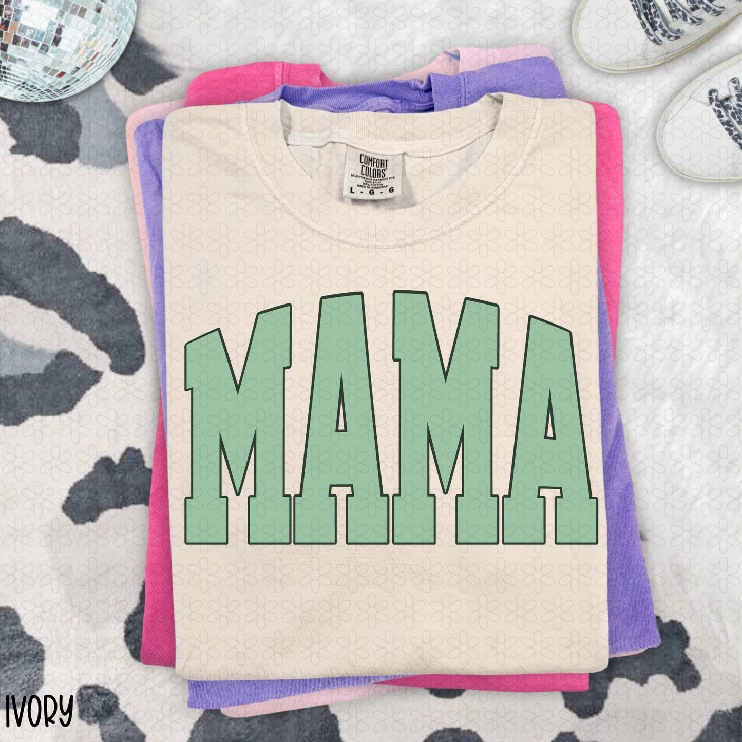 Mama Varsity (Multiple Colors) Completed Tee