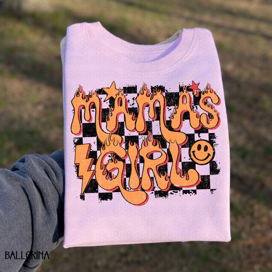 Mama's Girl- Orange DTF Transfer
