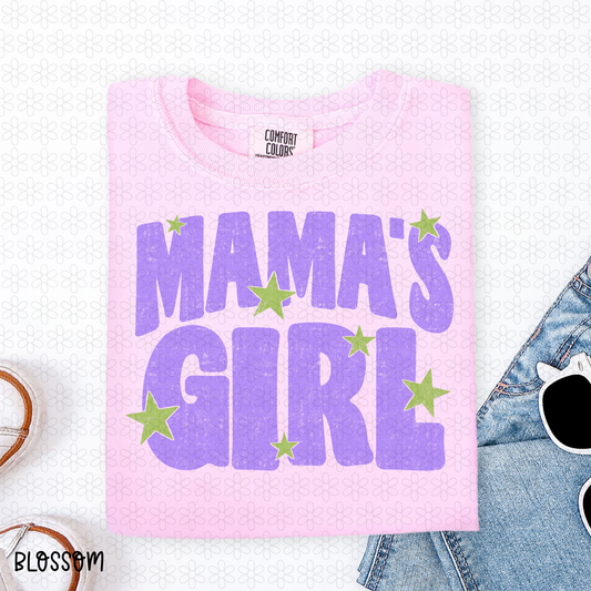 Mama's Girl - Purple Completed Tee