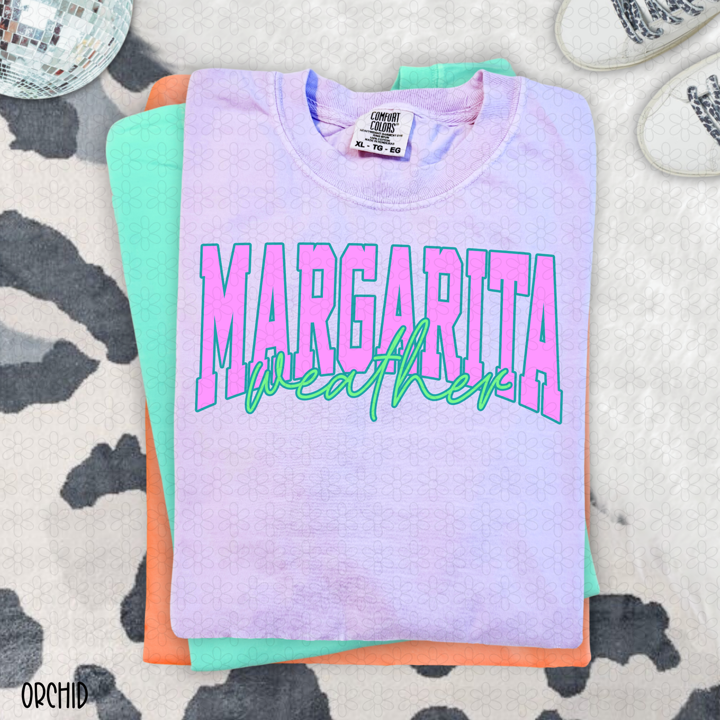Margarita Weather Completed Tee