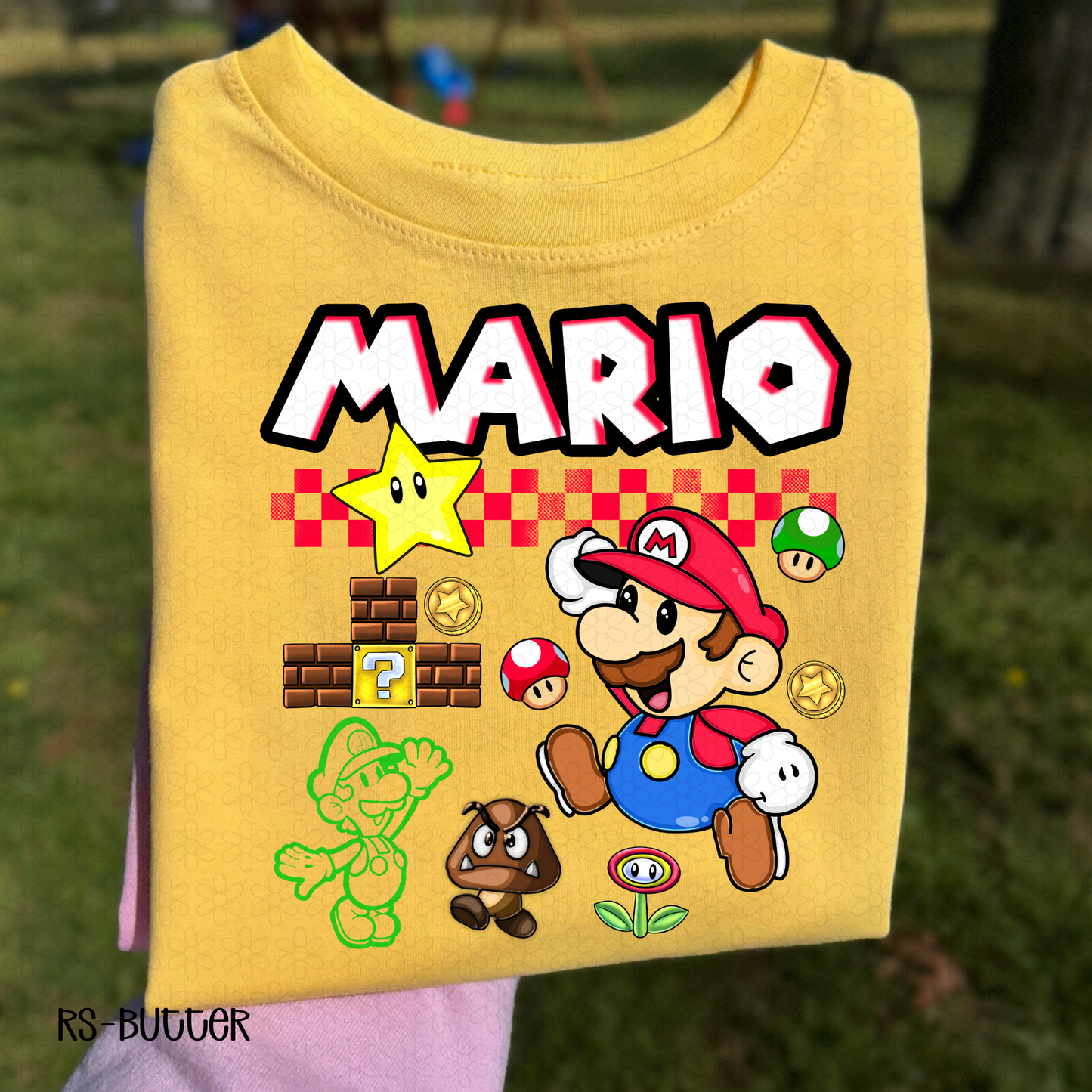 Mario Completed Tee