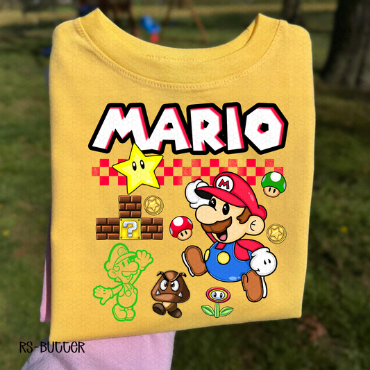 Mario DTF Transfer