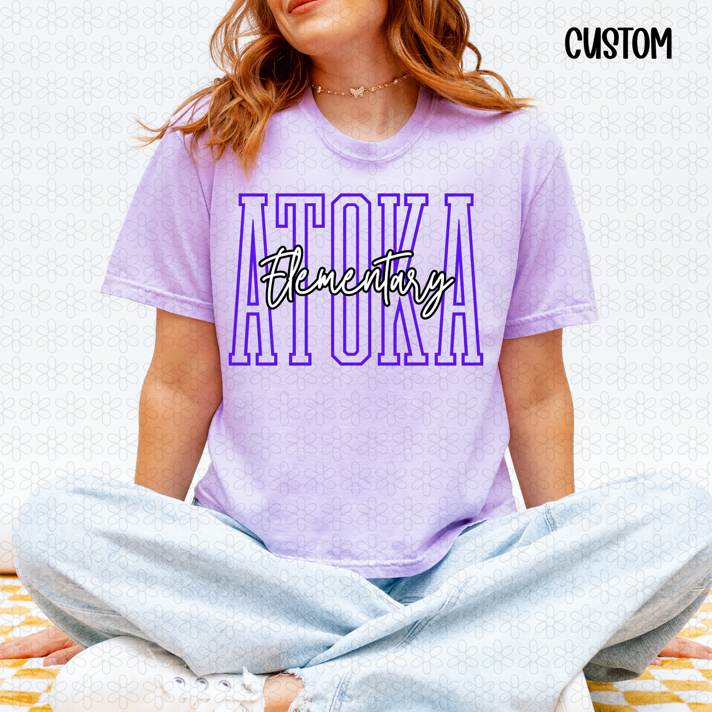 Mascot School Spirit CUSTOM ANY COLOR DTF Transfer