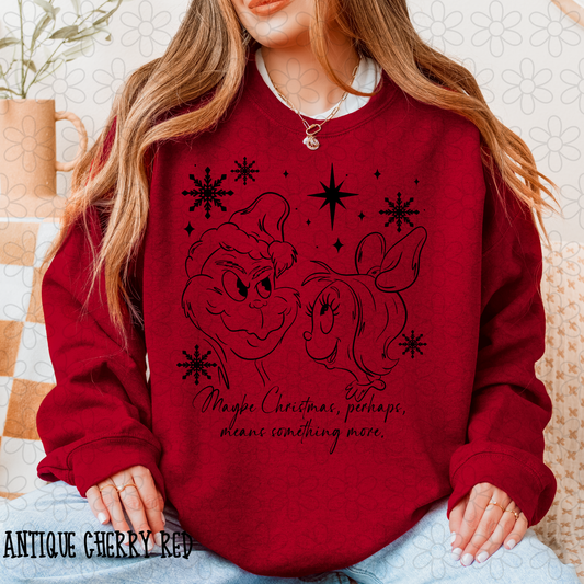 Maybe Christmas, Perhaps, Means Something More Kids Completed Tee