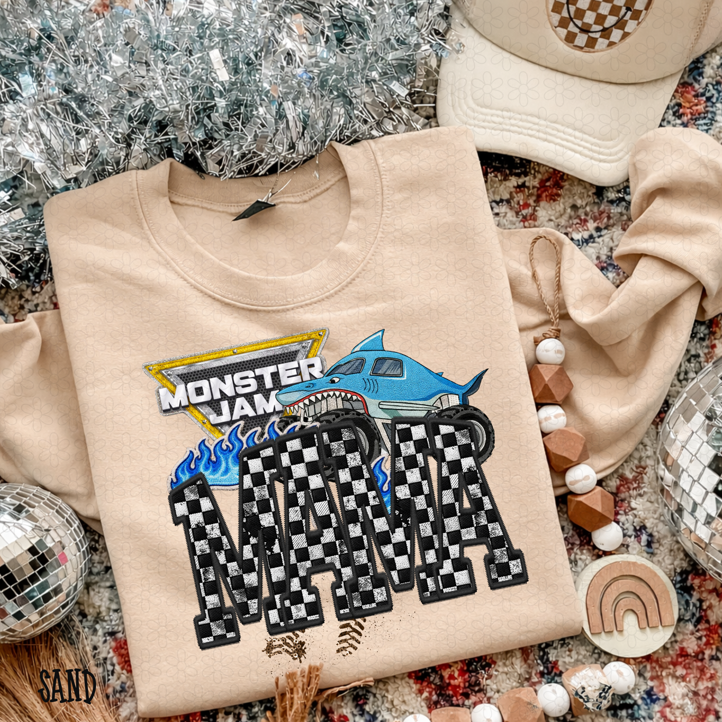 Monster Jam Mama Without Bows (Multiple Options) DTF Transfer