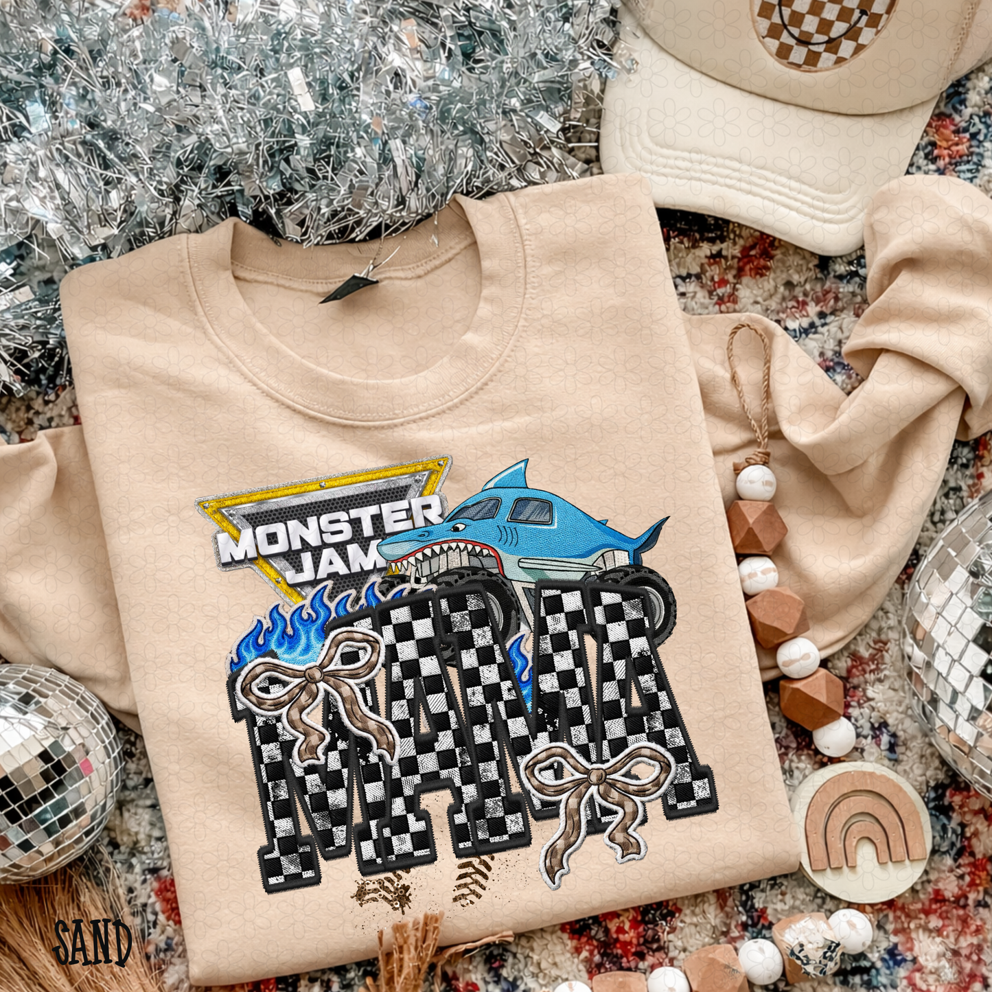 Monster Jam Mama Bows (Multiple Options) DTF Transfer