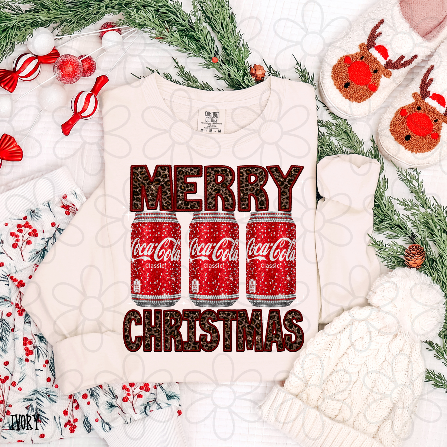 Merry Christmas Coca Cola Completed Tee