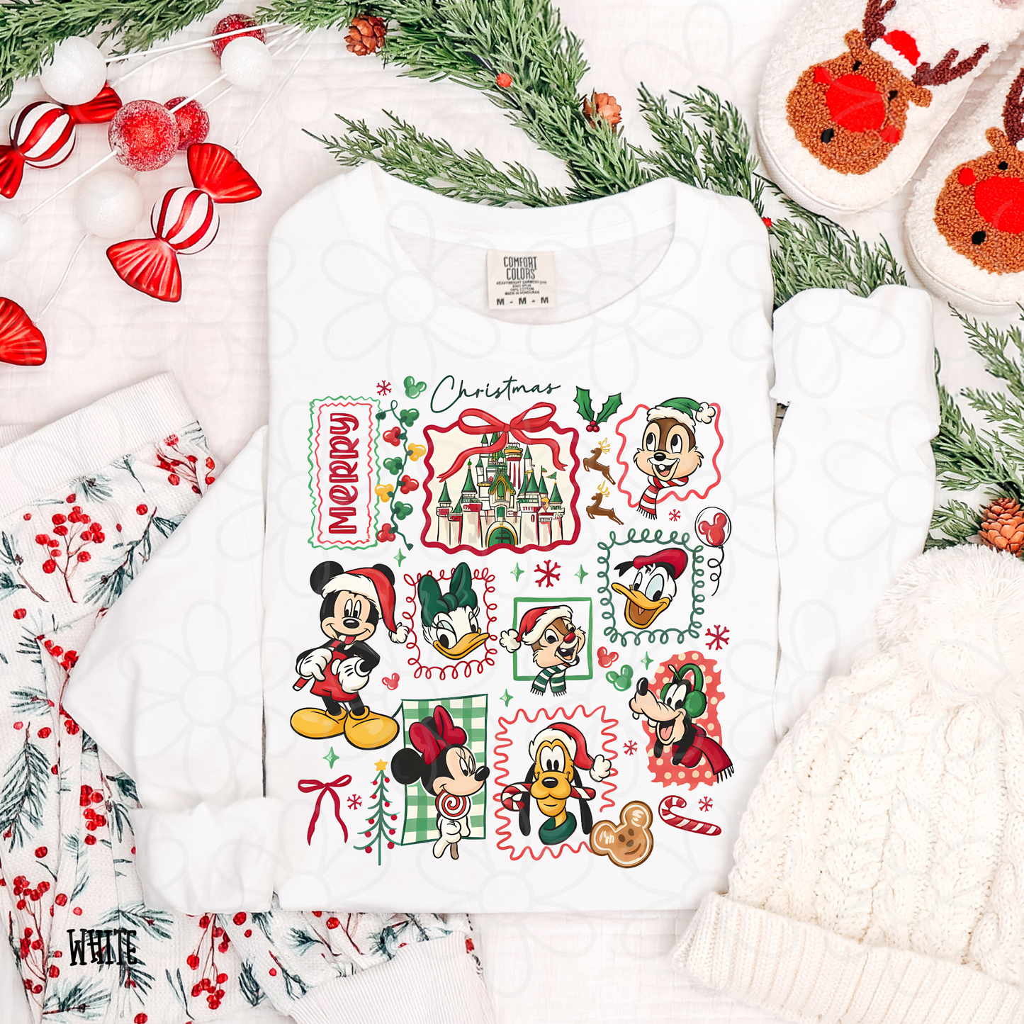 Merry Christmas Mikey Collage Completed Tee
