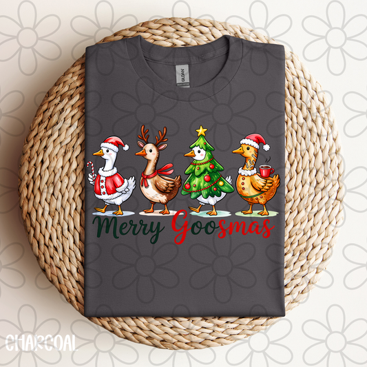 Merry Goosmas DTF Transfer