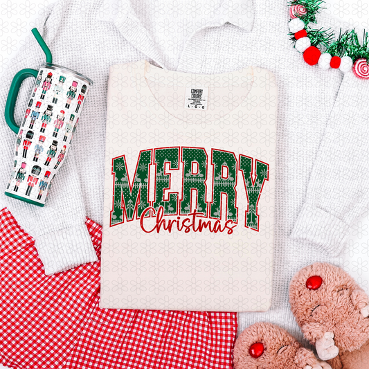 Merry Christmas Completed Tee
