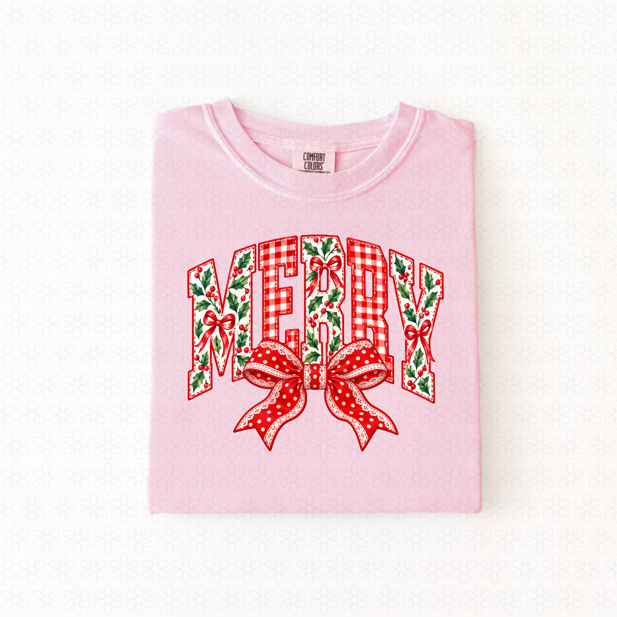 Merry Coquette Completed Tee