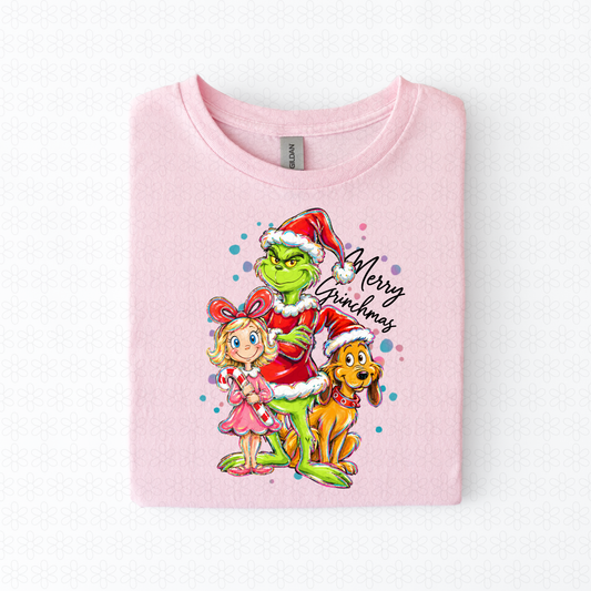 Merry Grinchmas Completed Tee
