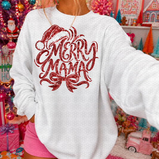 Merry Mama Completed Tee