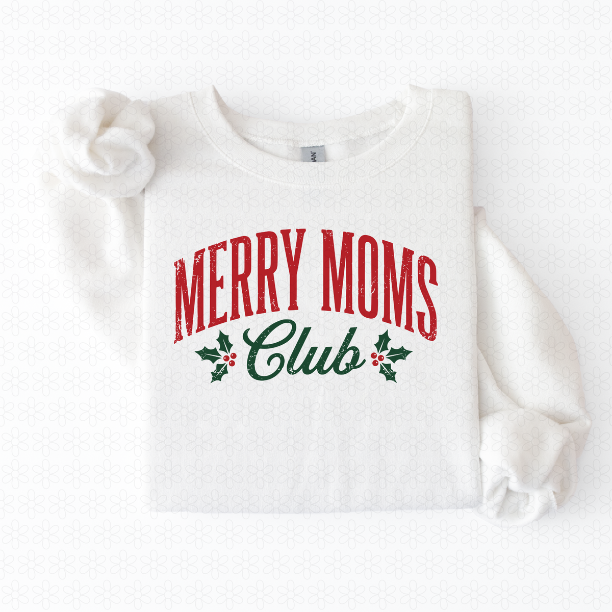Merry Moms Club Completed Tee