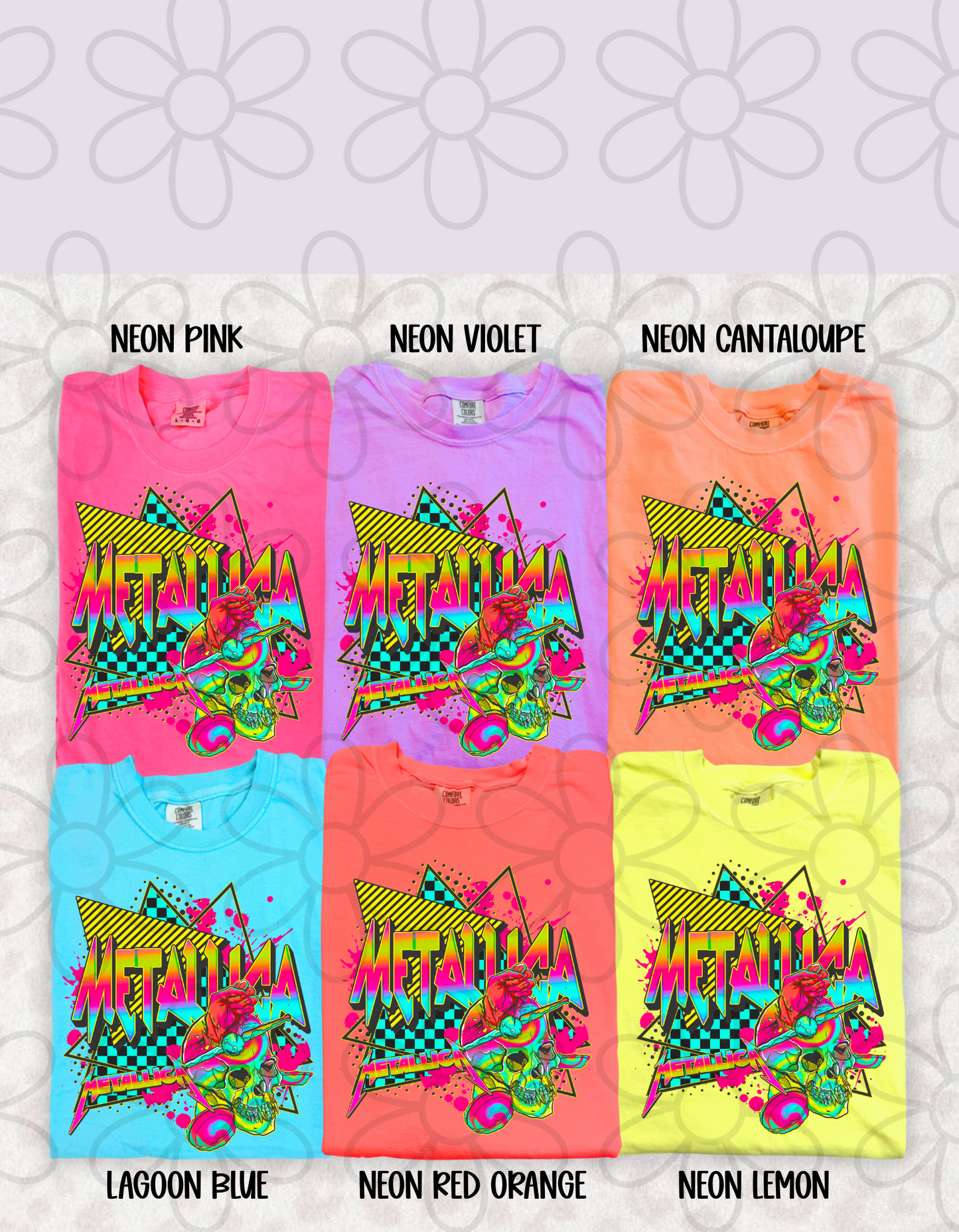 Metallica Multicolor Completed Tee