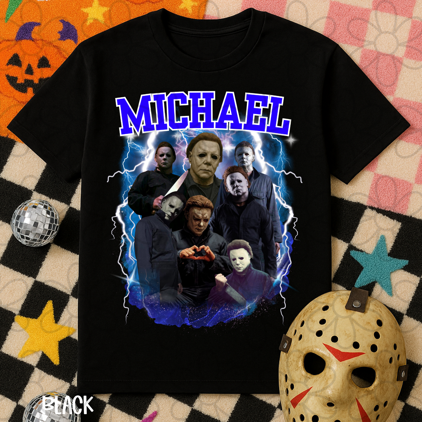 Michael Myers Halloween Graphic Kids Completed Tee