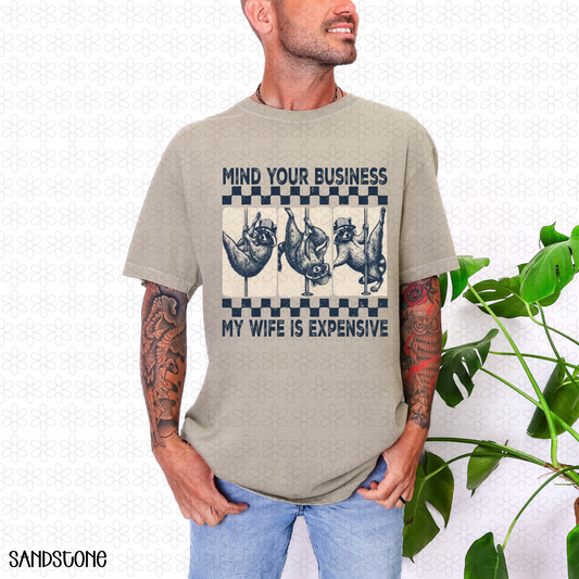 Mind Your Business Completed Tee