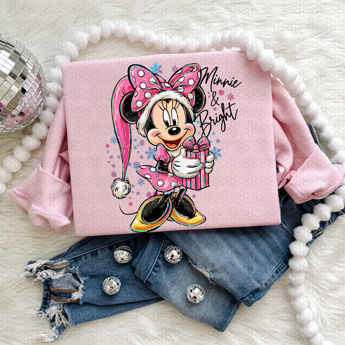 Minnie and bright Completed Tee