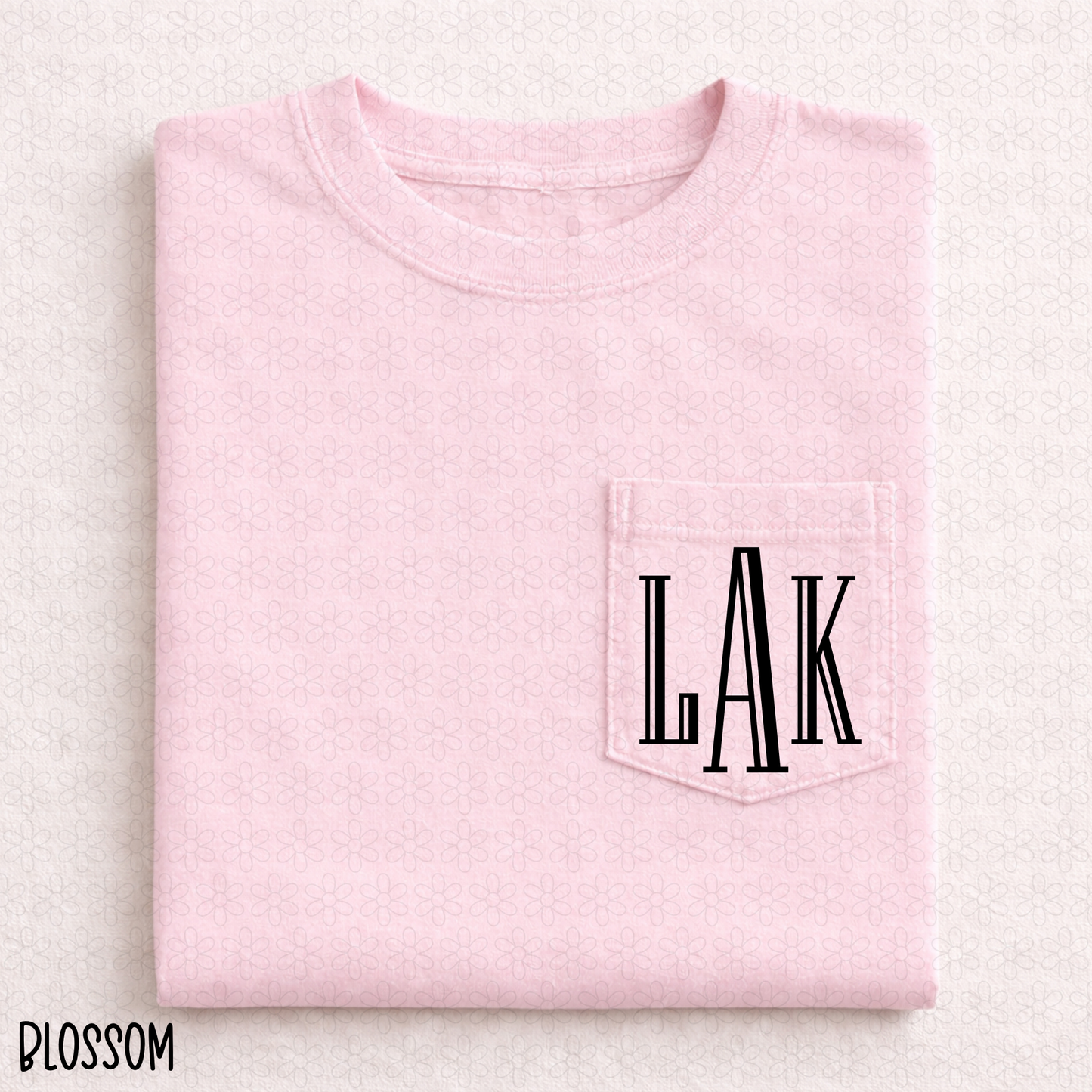 Monogram- Custom Colors DTF Transfer