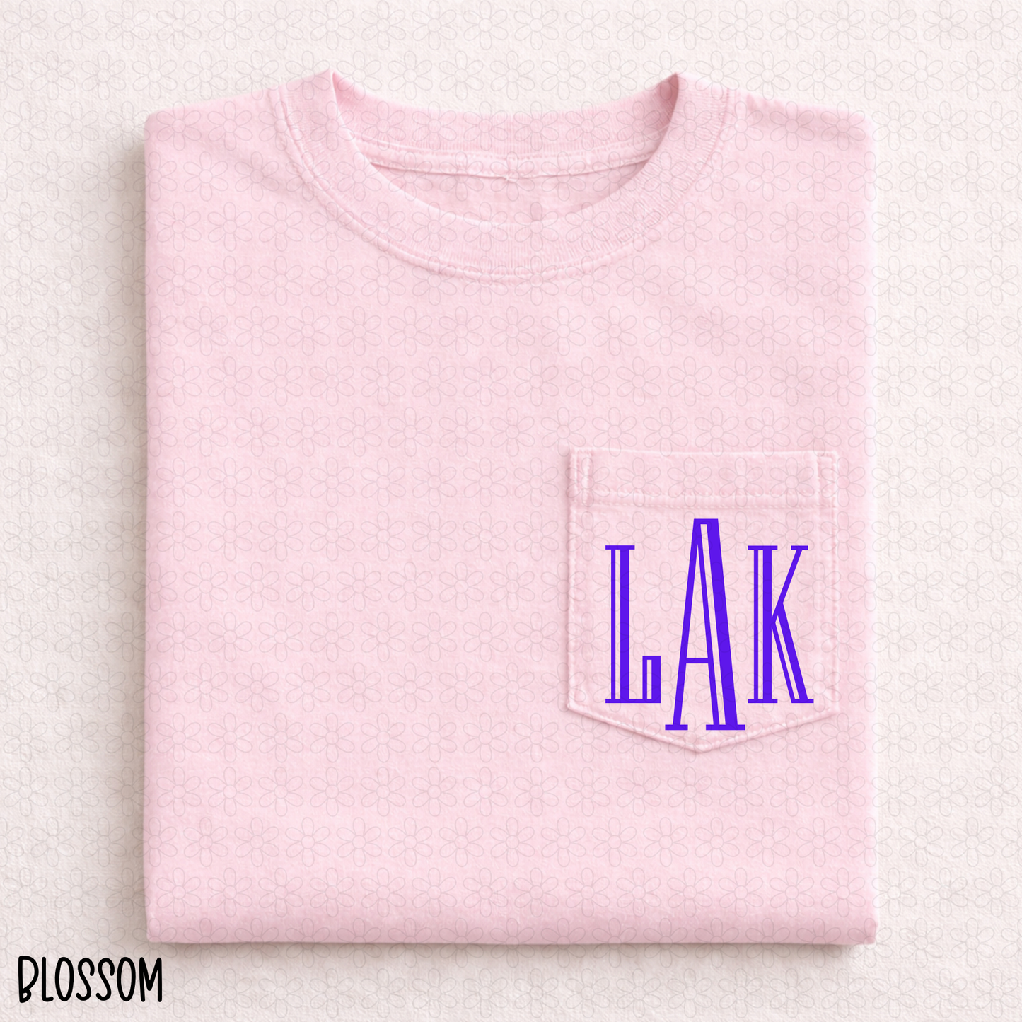 Monogram- Custom Colors DTF Transfer