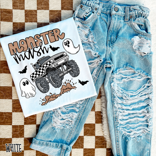 Monster Mash Ghosts DTF Transfer