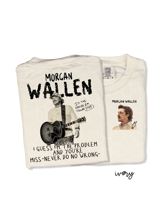 Morgan Wallen Tour DTF Transfer
