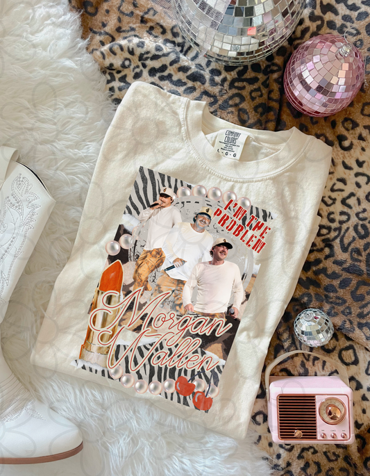 Morgan Wallen Zebra Print Completed Tee