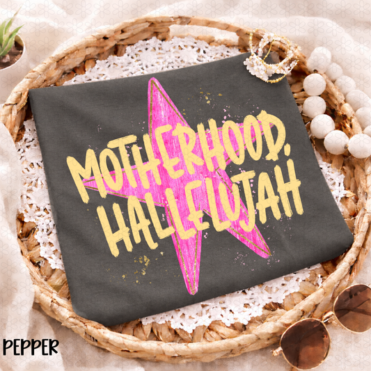 Motherhood, Hallelujah DTF Transfer