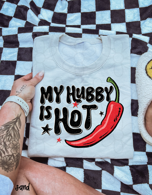 My Hubby Is Hot DTF Transfer