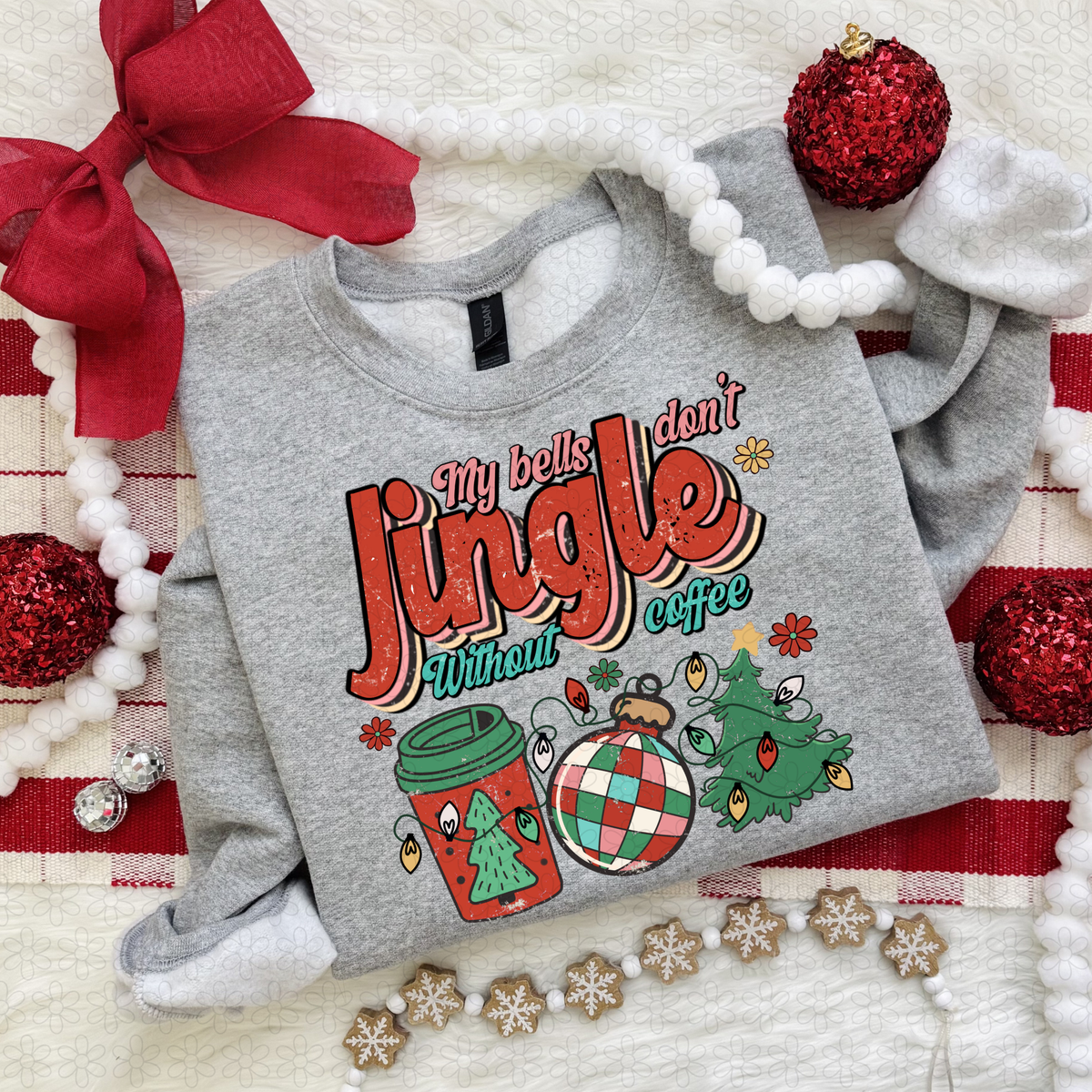 My Bells Dont Jingle Without CoffeeCompleted Tee