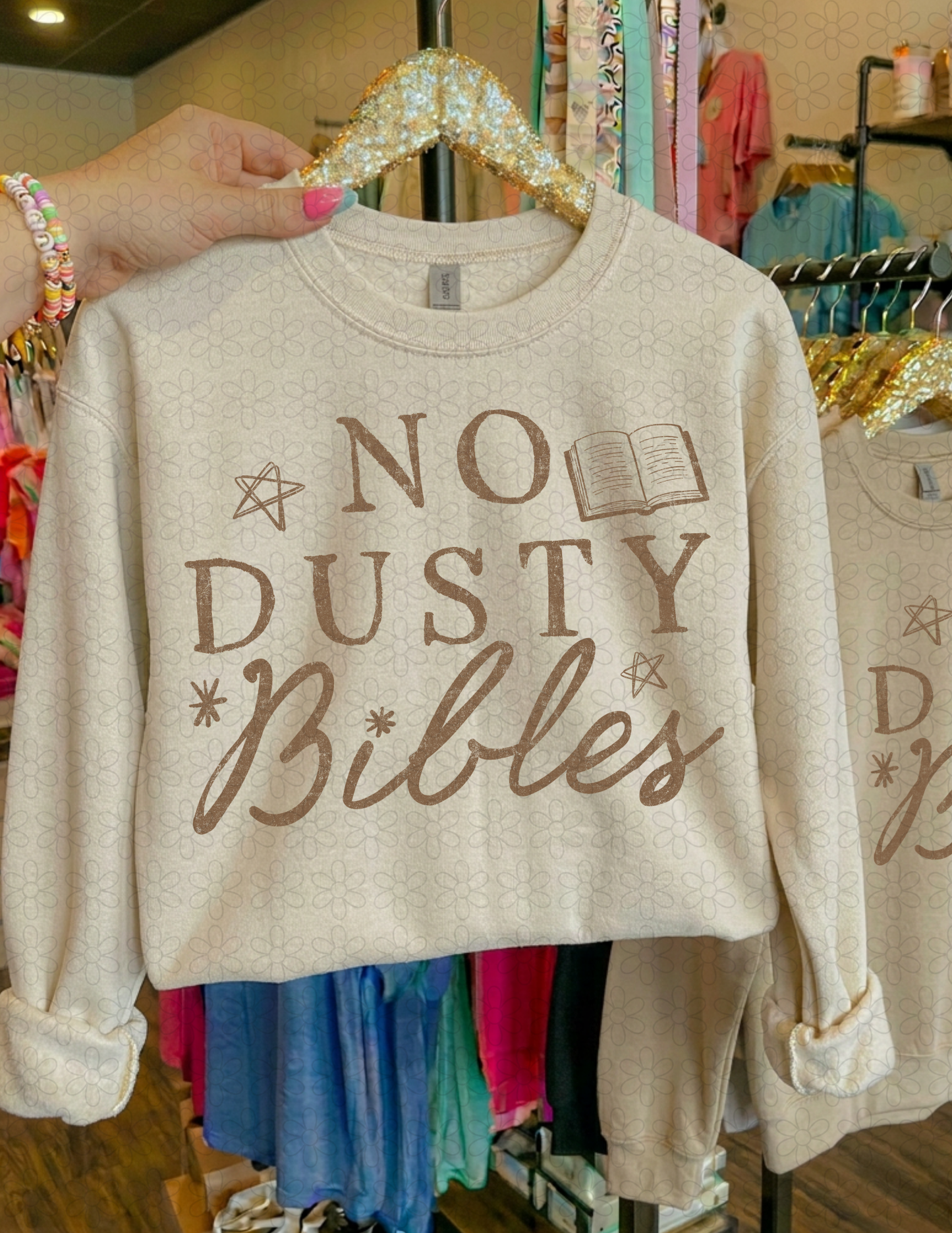 NO DUSTY BIBLES (Multiple Colors) DTF Transfer