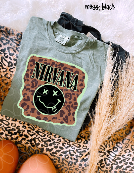 Nirvana Leopard Completed Tee