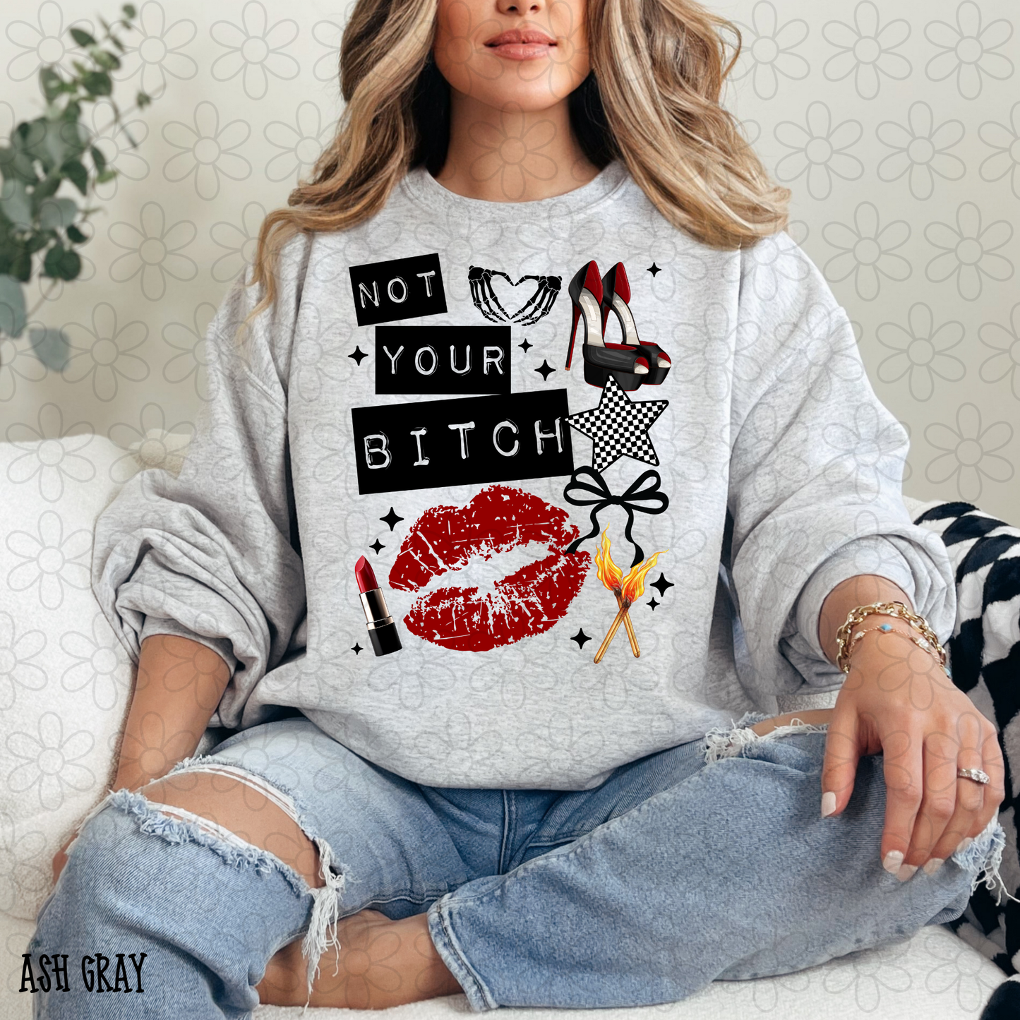 Not Your Bitch Completed Tee