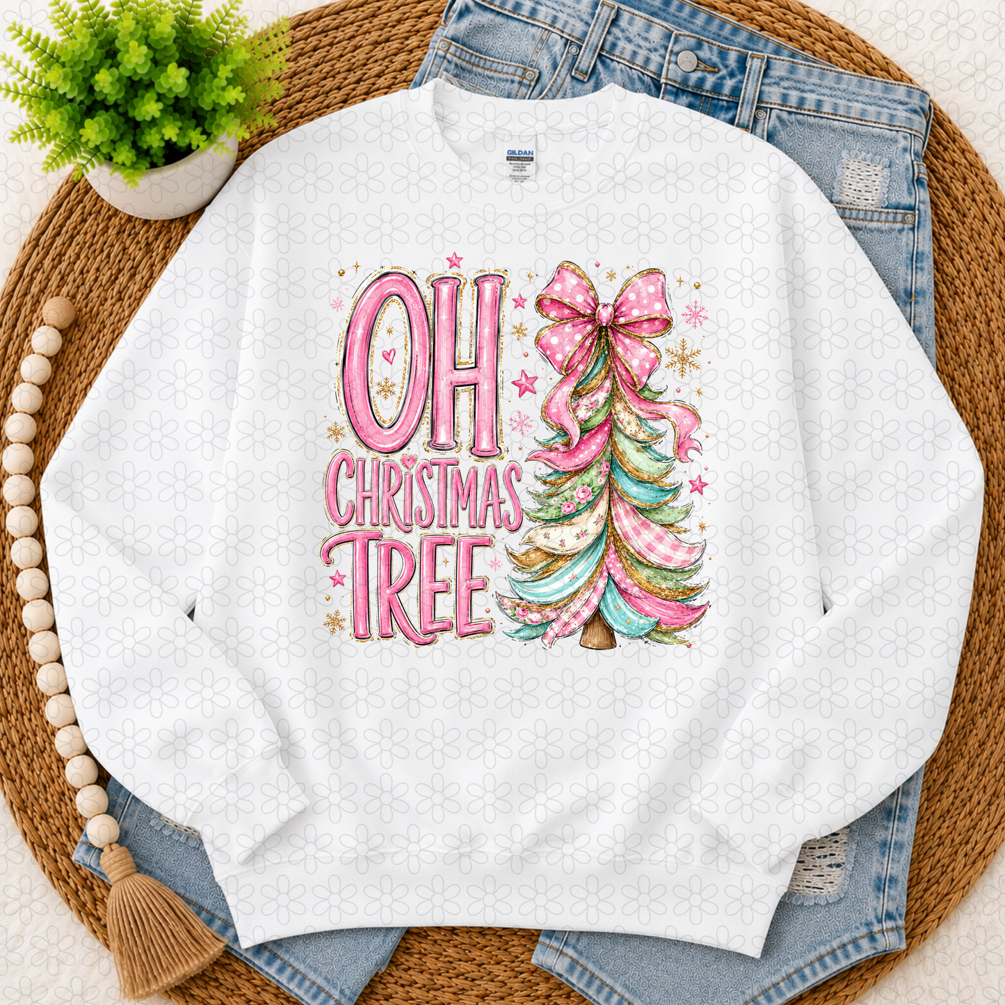 OH Christmas TREE DTF Transfer