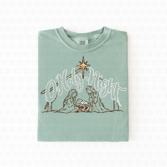 O Holy Night Completed Tee