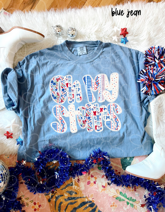 Oh My Stars Completed Tee