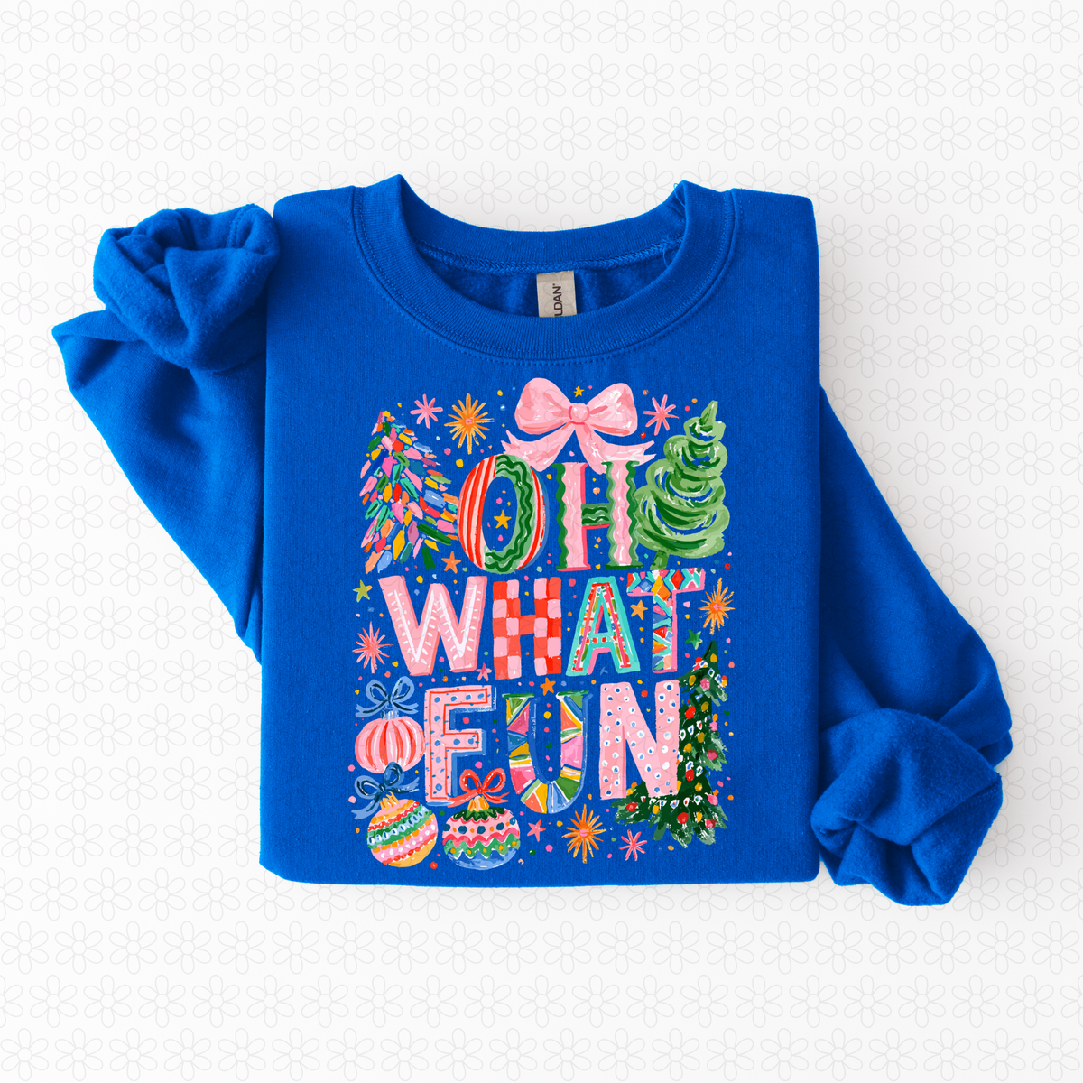 Oh What Fun Completed Tee