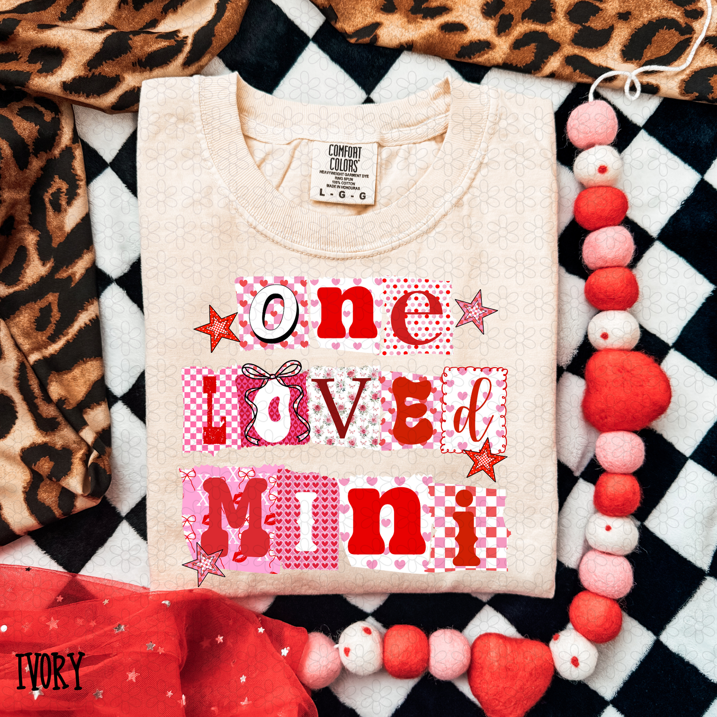 One Loved Mini Valentines Ransom Completed Tee