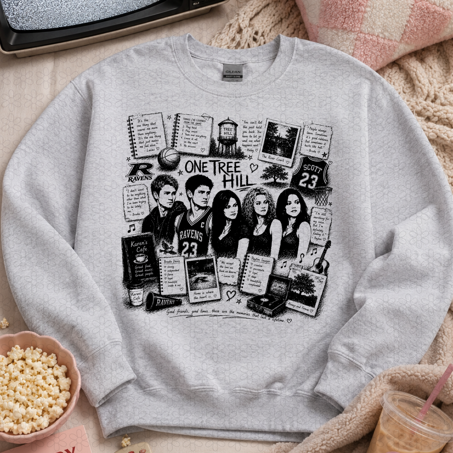 TV Show Collage (Multiple Options) Complete Tee