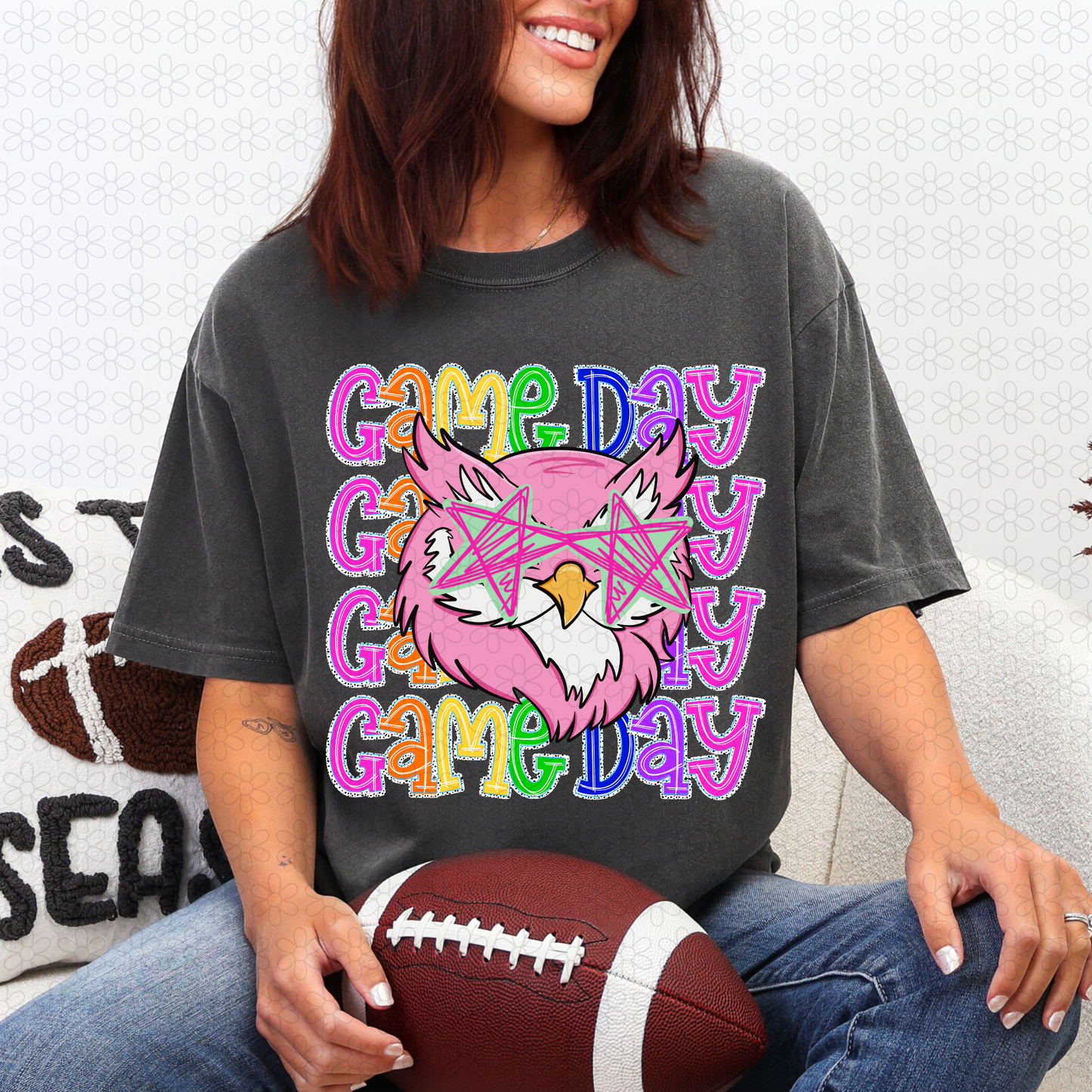 Preppy Game Day Mascots (Multiple Options) DTF Transfer