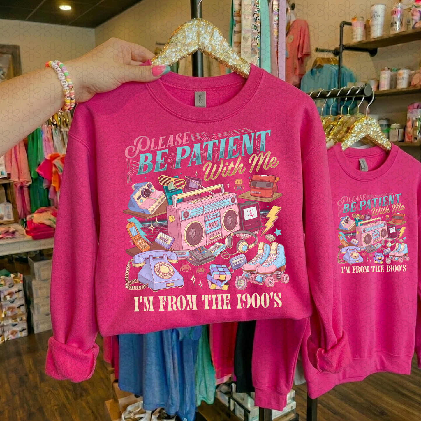 PLEASE BE PATIENT WITH ME Completed Tee