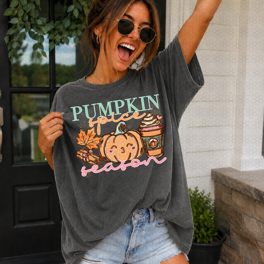 PUMPKIN spice season Completed Tee