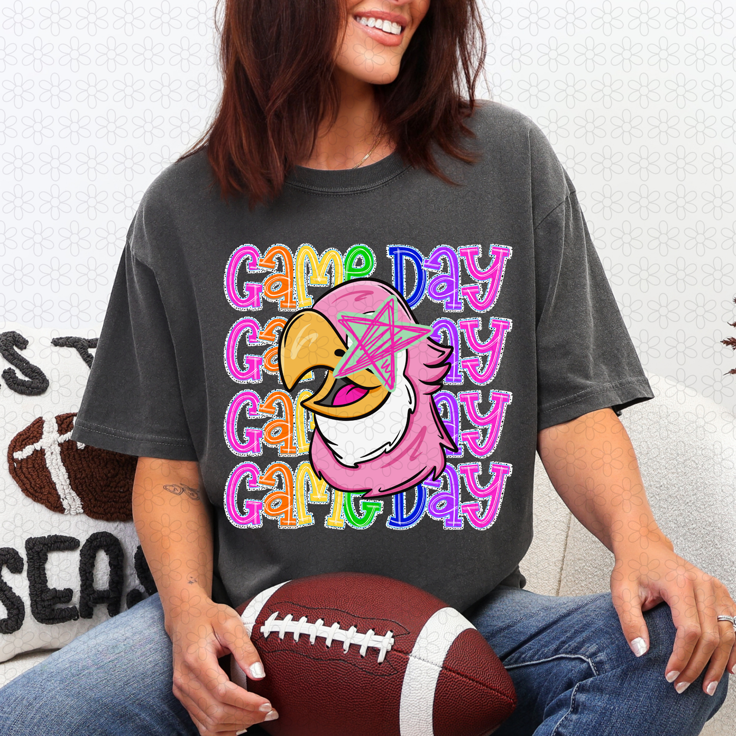 Preppy Game Day Mascots (Multiple Options) DTF Transfer