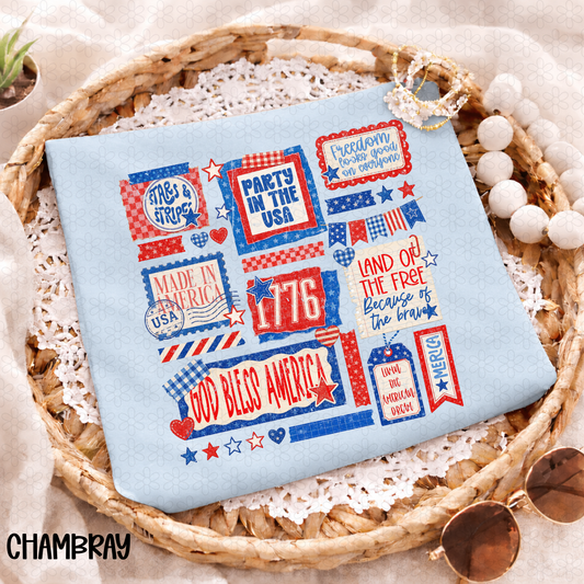 Party in the USA Completed Tee