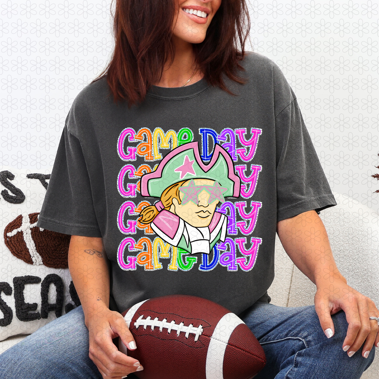 Preppy Game Day Mascots (Multiple Options) DTF Transfer