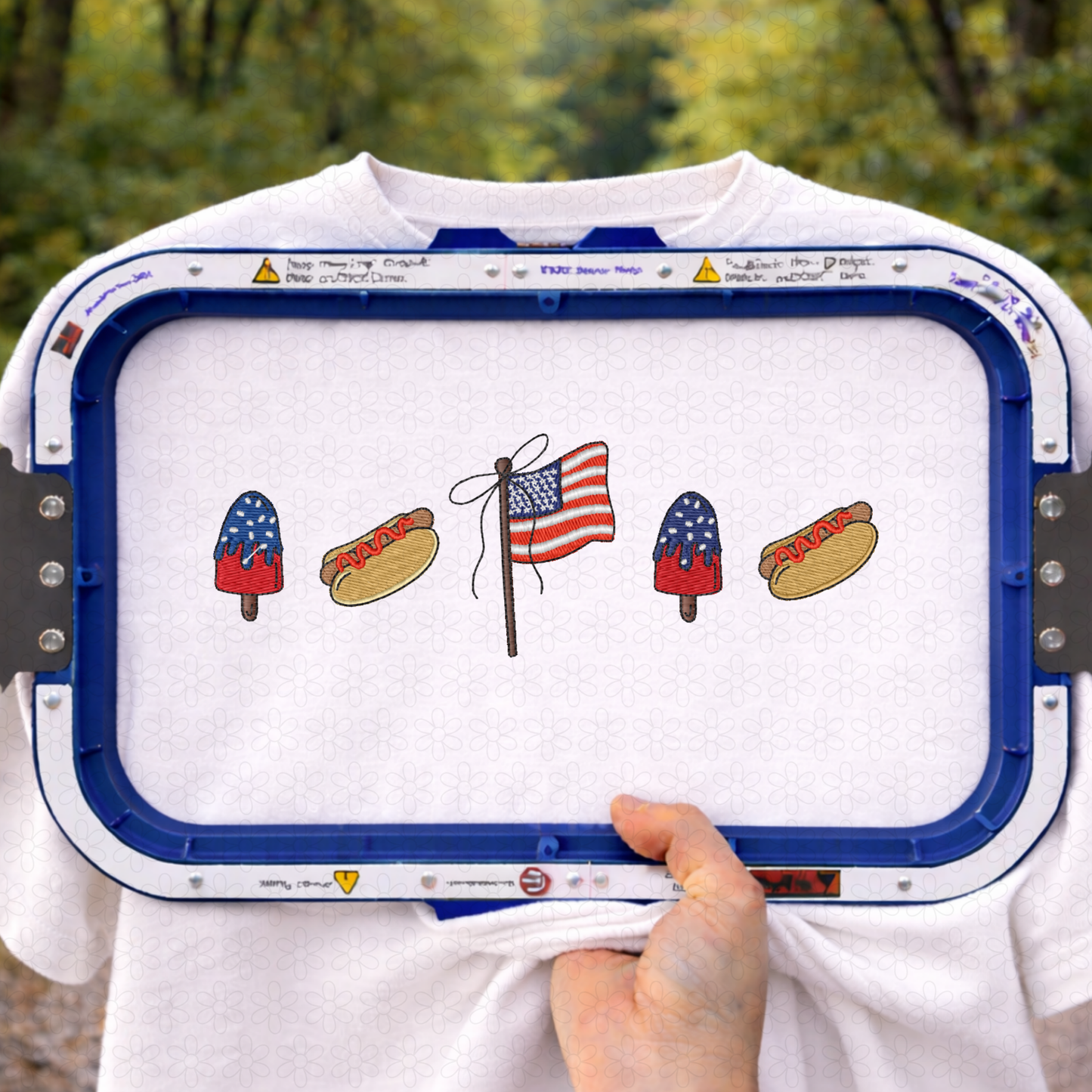 Patriotic Embroidery
